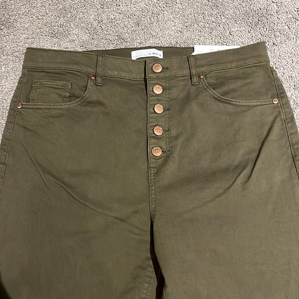 NWT Loft high waist skinny ankle pants